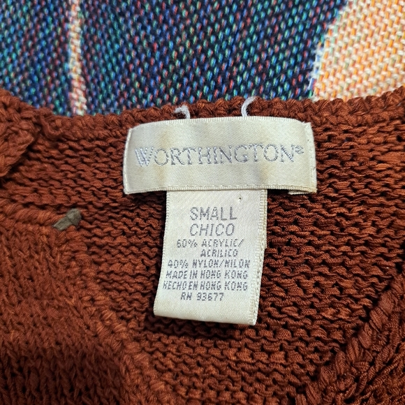 🌈WORTHINGTON VINTAGE KNIT TANK-S - Picture 3 of 6